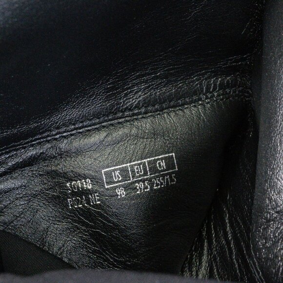 Stuart Weitzman Women 5050 Bold Black Leather Stretch 40mm OTK Boots sz 9 - Picture 9 of 10